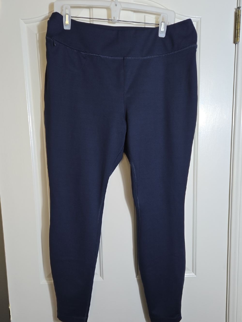 Duluth Trading Co Ponte Pro Leggings Navy | Size 16 Regular | Work & Travel